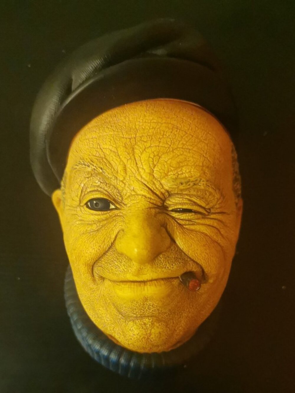 Bossons Chalkware Head‎ "Boatman Wall Hanging Figurine 1967 Made In England